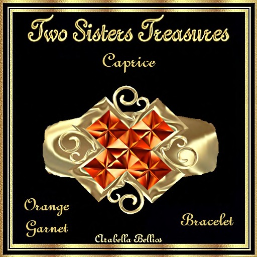 TST - CAPRICE ORANGE GARNET BRACELET YG