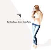 :: Marshmallows :: Skinny Jeans Pants - Blue (wear me)