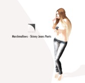 :: Marshmallows :: Skinny Jeans Pants - Black 