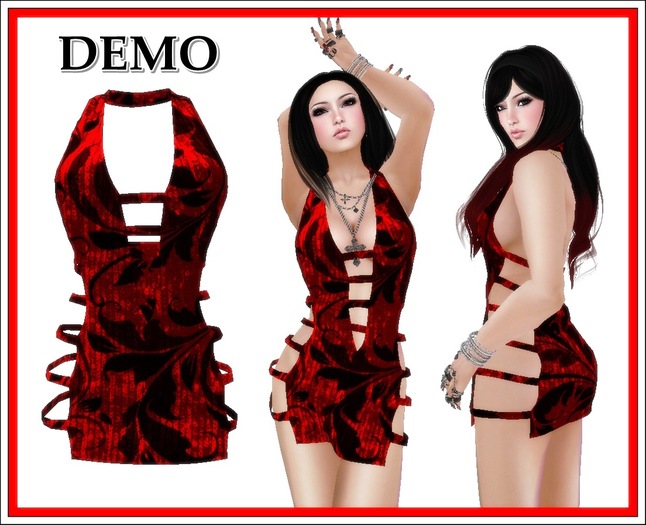 DeepLove :: MESH Mini Dress :: DEMO