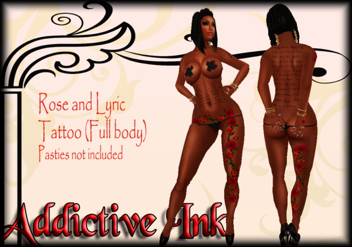 [Addictive Ink] LYRIC AND ROSE TAT