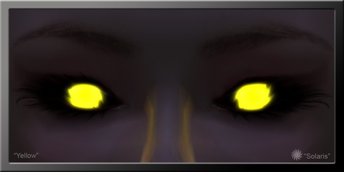 E&C Glowing "Solaris" Eyes (YELLOW)