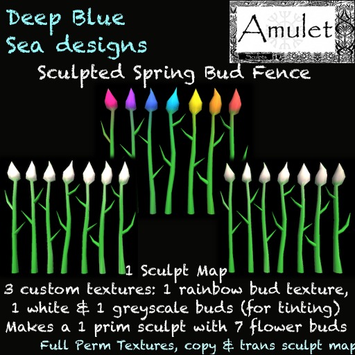 DBS & Amulet spring bud fence (crated)