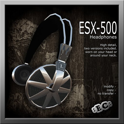 E&C ESX-500 Studio Headphones