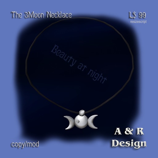 3Moon Diamond Necklace