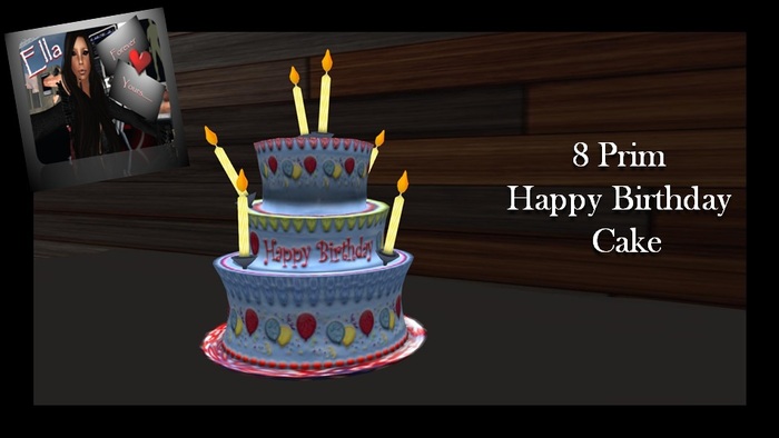 Happy Birthday Balloon Cake