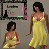 Loulou Nuisette Pop Jaune Or