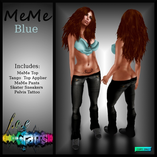 F.O.E. Crafts MeMe Black