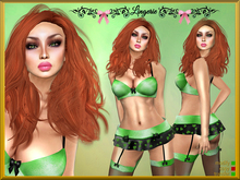 Shamrock Mesh Black Lingerie [mod,trans]
