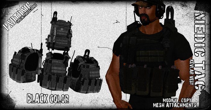 PXDTOXIC - MEDIC TAC (black)