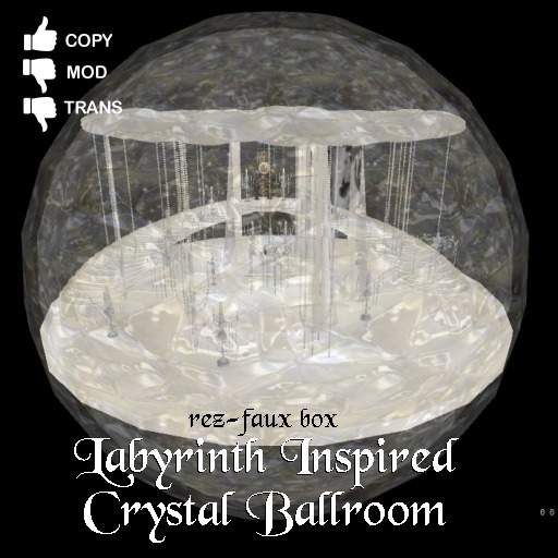 LABYRINTH INSPIRED CRYSTAL BALLROOM