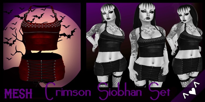 v^DRBC^v^ Crimson Siobhan Set