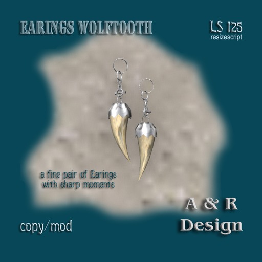 Wolftooth Earings