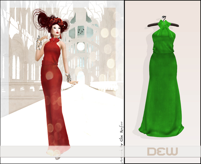 "DEW" OUTLET /Stella green