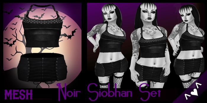 ^v^DRBC^v^ Noir Siobhan Set
