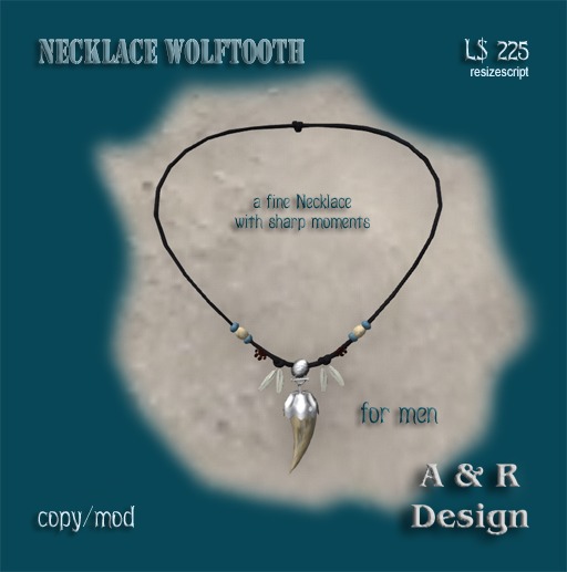 Necklace Wolftooth for men