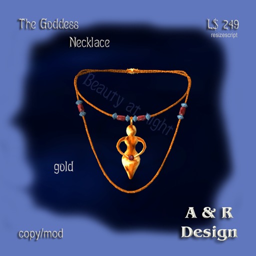 The Goddess Gold Necklace