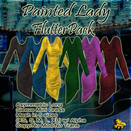 .:.FB.:. Painted Lady FLUTTERPACK