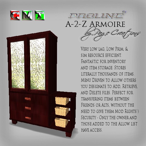 Proline A-2-Z Armoire