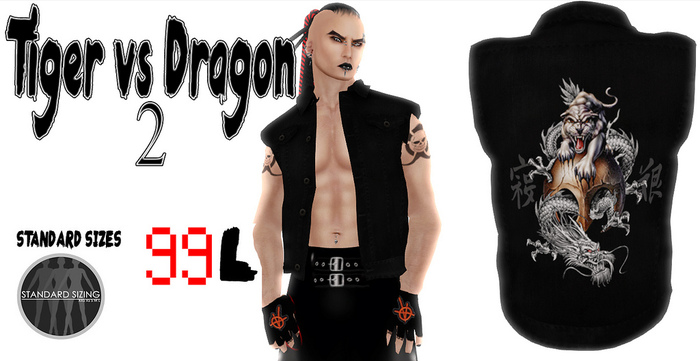 Dragon vs Tiger Vest 2