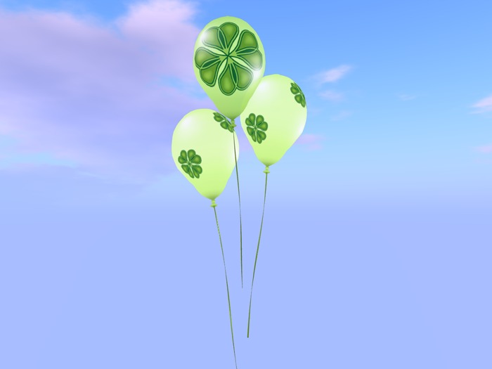 St. Patty's Day Balloon Bunch