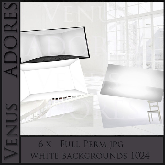 FULL PERM BACKGROUNDS PACK - White