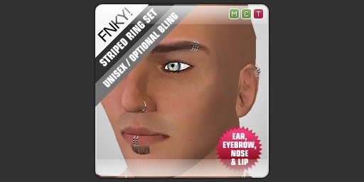 FNKY! StripedRing Set