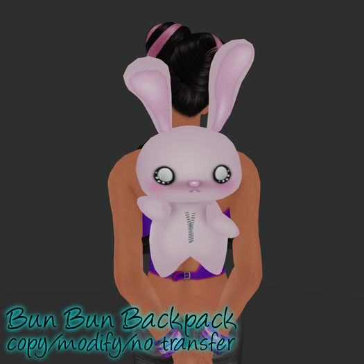 Bun Bun Backpack (Pink) -boxed-