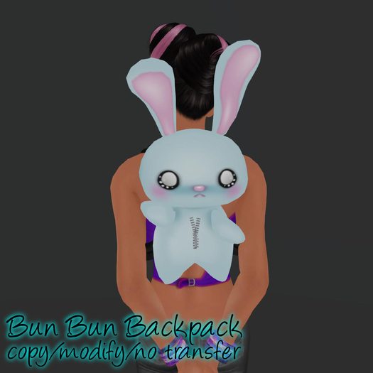 Bun Bun Backpack (Blue) -boxed-
