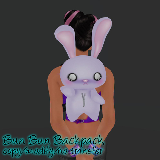 Bun Bun Backpack (Purple) -boxed-
