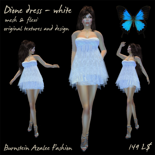 Dione white dress