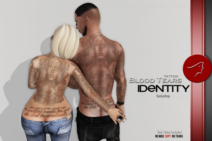 .Identity. Body Shop - Blood Tears Tattoo