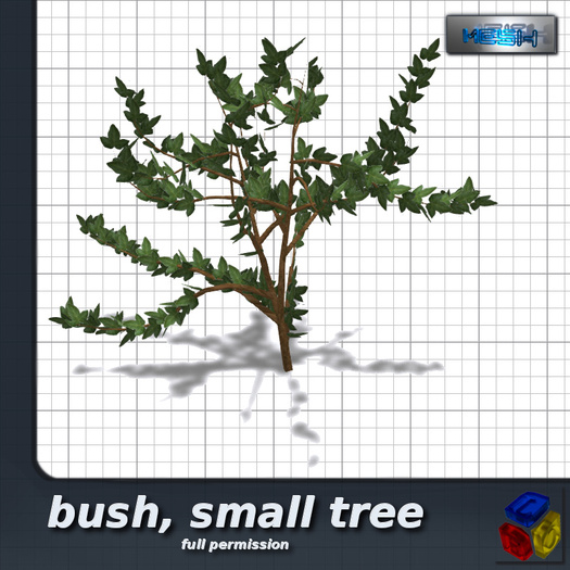 -LEO- bush, small tree [MESH] 5 prims