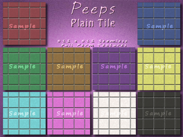 Peeps Textures Plain Tile