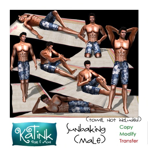 KaTink - Sunbaking Set (Male)