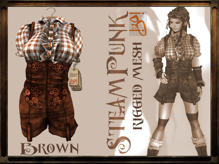!gO! SteamPunk - brown -