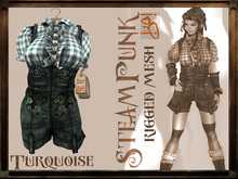 !gO! SteamPunk - turquoise -