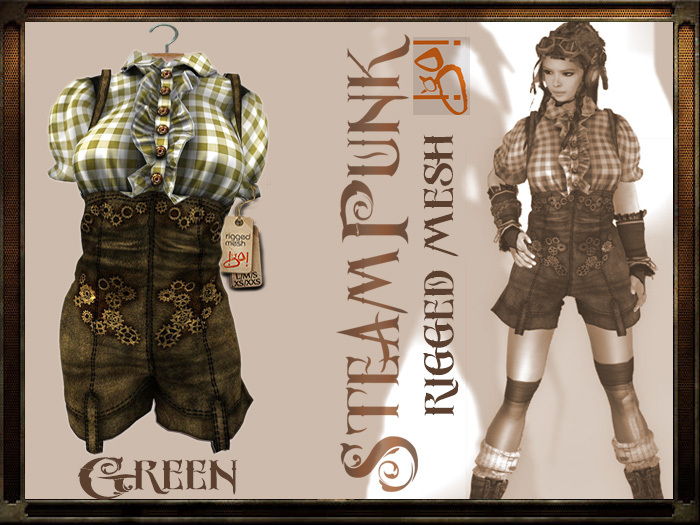 !gO! SteamPunk - green -