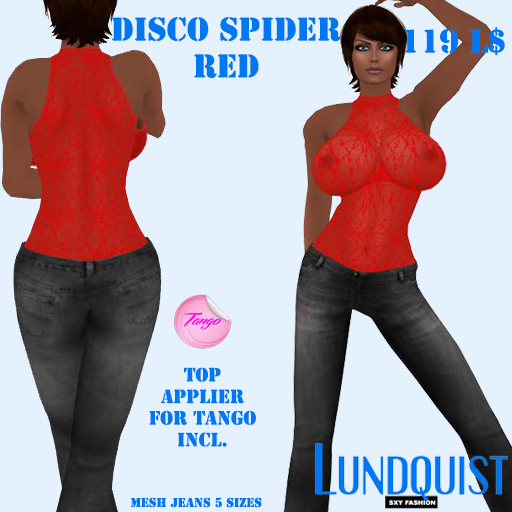 Lundquist Disco Spider red