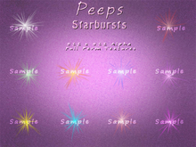 Peeps Textures Starbursts