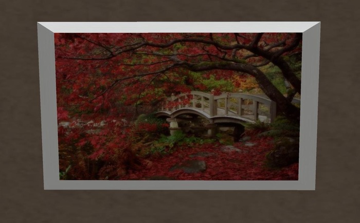 Red Fall Print
