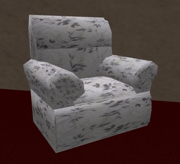 (MW) Comfort Chair - Grey Leaf 2