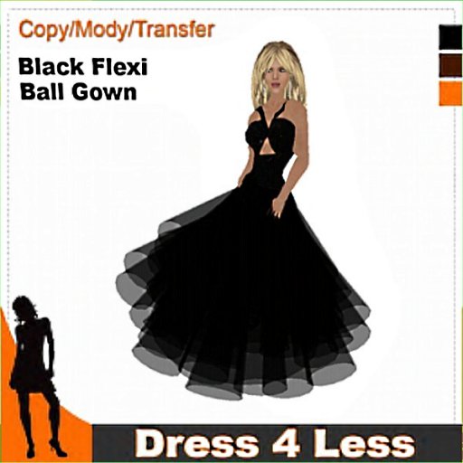 Cheapskates... Dress 4 Less - Flexi Ball Gown