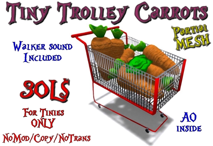 Tiny Trolley Carrots