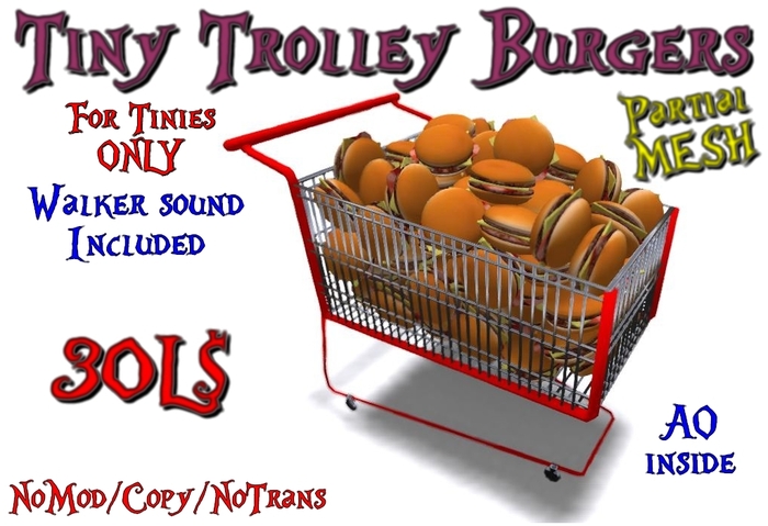 Tiny Trolley Burgers