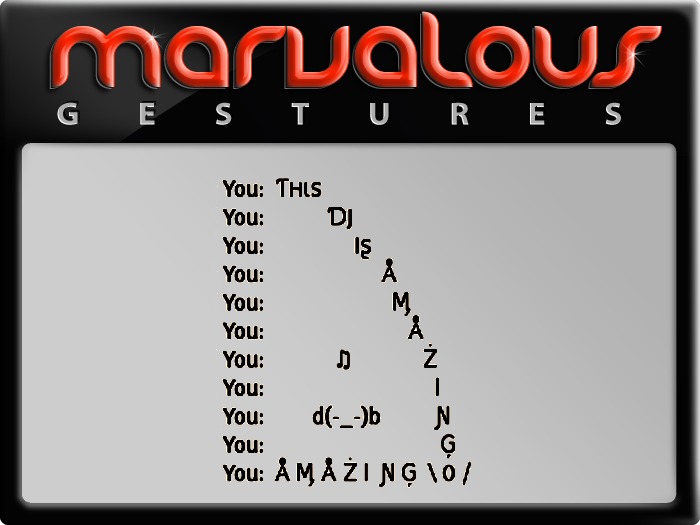 THIS DJ IS AMAZING \0/ GESTURE (unisex)