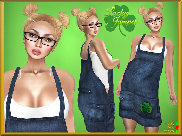 Lucky Denim Jumper [mod,trans]