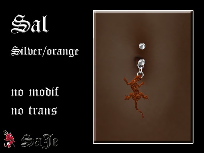 *SaJe* silver/orange