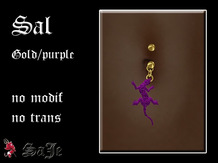 *SaJe* Sal gold/purple