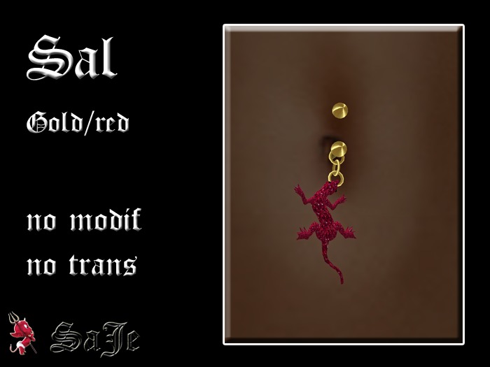 *SaJe* Sal gold/red